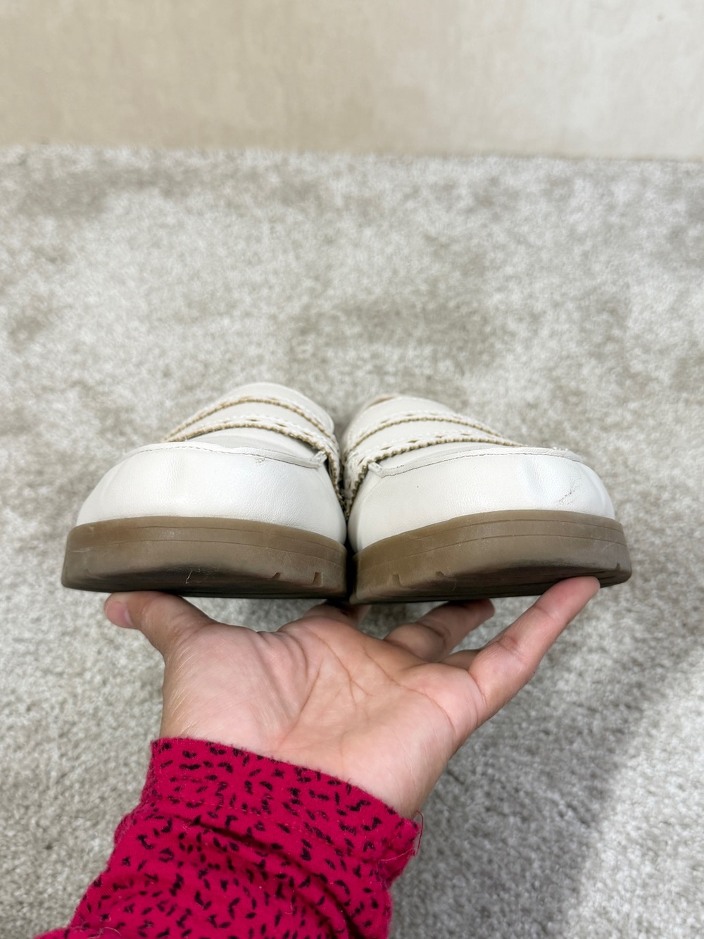 Life Stride Women’s London Loafers Slip On Shoes Comfort in Bone White 7 - Picture 9 of 13